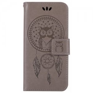 For Samsung S5 Dandelion Embossed Protective Cover - GRAY
