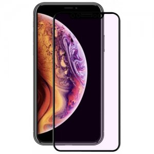 Hat - Prince 3D 0.2mm 9H Carbon Fiber Tempered Glass Full Screen Protector Film for iPhone XS - iPhone X - BLACK