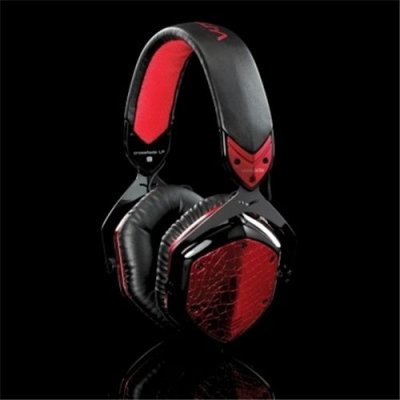 V-moda Inline Volume Control Crossfade LP Red