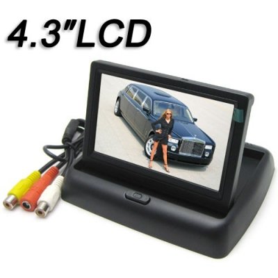 4.3 Inch 2-channel Video Input TFT-LCD Monitor with 960H x 240V Resolution