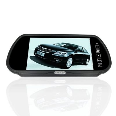 7 Inch LCD Widescreen Car Rearview Monitor with Touch Button