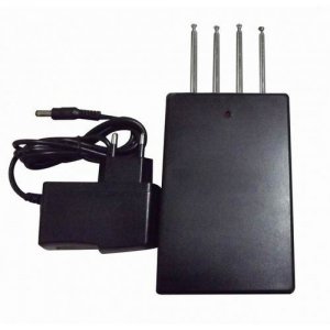Quad band Car Remote Control Jammer (315MHZ/ 330MHz/ 390MHZ/433MHz,50 meters)