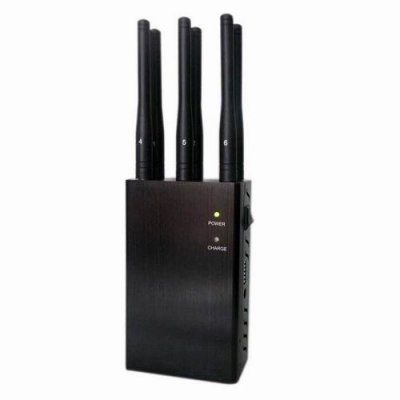 6 Antenna Selectable Portable GPS LoJack 3G 4G Wimax All Phone Signal Jammer