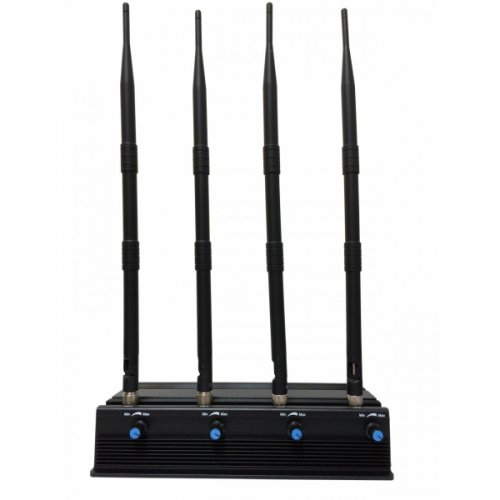 Adjustable 4 Antennas Powerful 5.2G 5.8G 2.4G WIFI Jammer