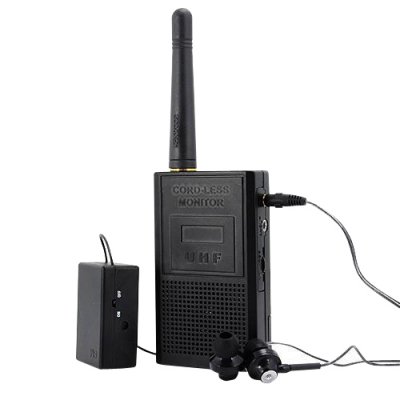 long Distance Wireless spy Cord-less Voice Monitor ISM/ UHF band Audio bug
