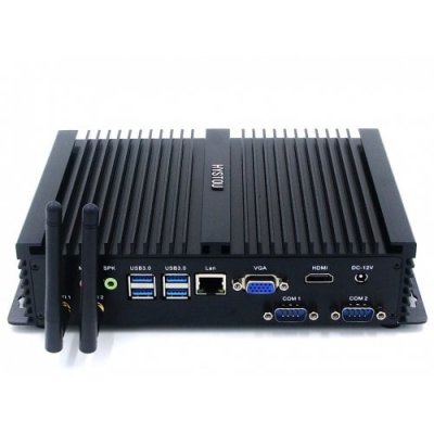 HYSTOU P04 I5 7200U Fanless Mini PC - BLACK