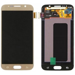 Mobile Phone LCD Screen for Samsung S6 - CHAMPAGNE GOLD