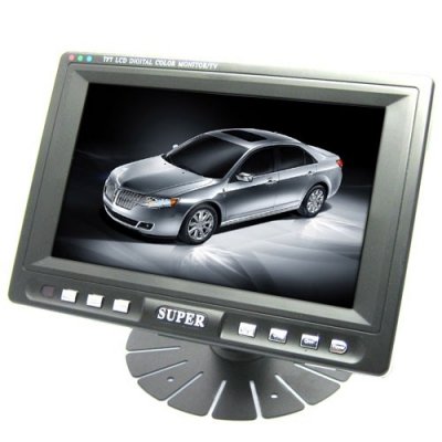 7 Inch Digital TFT LCD Mini TV with Wide View Angle + No Radiation