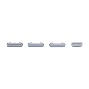 iPhone 12 Pro Max Rear Case Button Set - Black/Space Gray