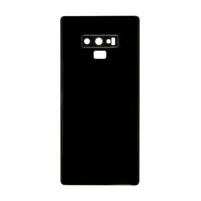 Samsung Galaxy Note 9 Rear Glass Panel with Camera Lens Cover - Midnight Black (Generic)