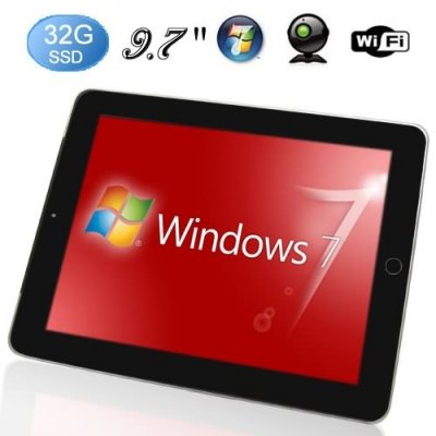 9.7 Inch Capacitive Multi-touch Screen Intel ATOM Processor N455 windows 10 Table