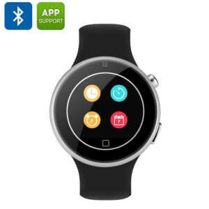 C5 Sports Smart Watch Phone - 1.22 Inch Display, MTK2502, Music Play, Pedometer, Heart Rate Monitor, Remote Camera Trigger