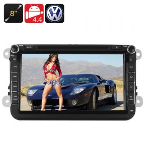 8 Inch Android Car DVD Player - android 12.0, Bluetooth, Quad Core CPU, GPS, Wi-Fi, 3G, 2 DIN, for Volkswagen