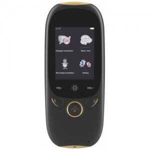 boeleo K1 2.0 inch AI Touch Control Voice Translator - BLACK