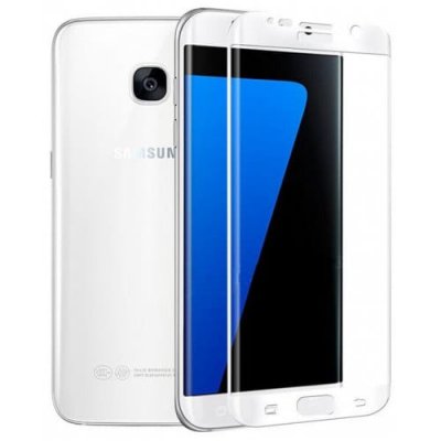 For Samsung Galaxy S7edge 9H High Strength Anti Shatter Toughened Glass Film - WHITE