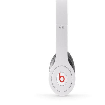 Beats By Dr Dre Solo HD High Definition On-Ear White Headphones