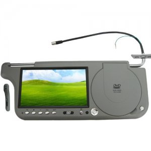 7 inch Sun visor DVD Monitor with FM