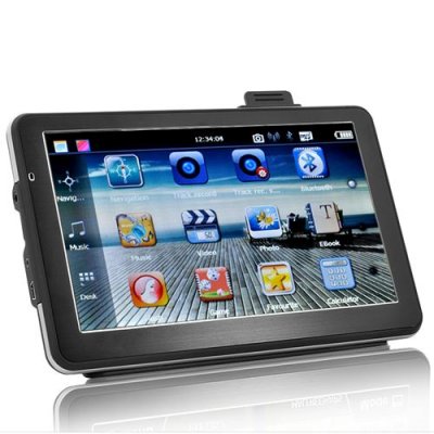 Car SatNav with DVR - 7 Inch Touchscreen, 2x 4 GB Micro SD Card Included