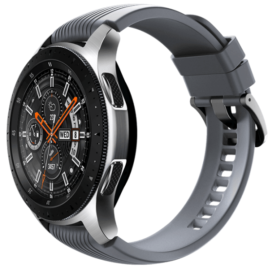 Samsung watch 42mm clearance silver