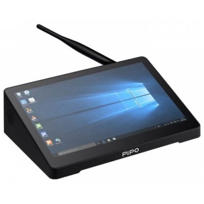 PIPO X10PRO Intel Cherry Trail Z8350 4GB DDR3L + 32GB ROM Mini PC - BLACK