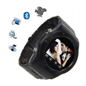 W968 Watch Moblie Phone Touch Screen Camera FM Bluetooth Sliver