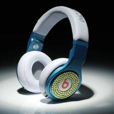 Beats By Dr Dre Pro High Performance Headphones diamond blue