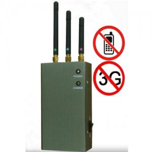 5-Band Portable Cell Phone Signal Blocker Jammer