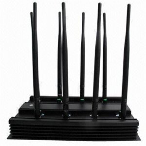 8 Bands Adjustable All 3G 4G Cell Phone Signal Jammer and GPS WiFi Lojack Jammer(European Version)