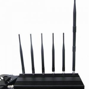 6 Antenna 3G 4G Cell phone & Lojack Jammer