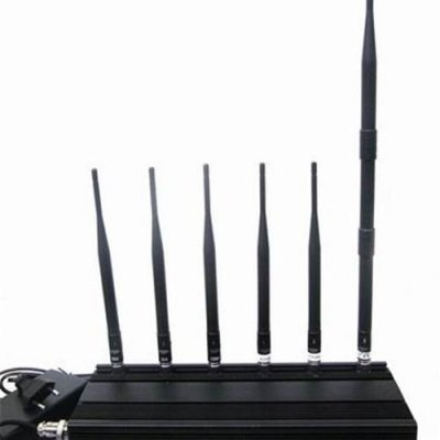 6 Antenna 3G 4G Cell phone & Lojack Jammer