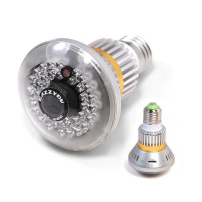 1/4" CMOS sensor Night Visible Bulb CCTV Camera with 36pcs IR LEDs and Motion Detection