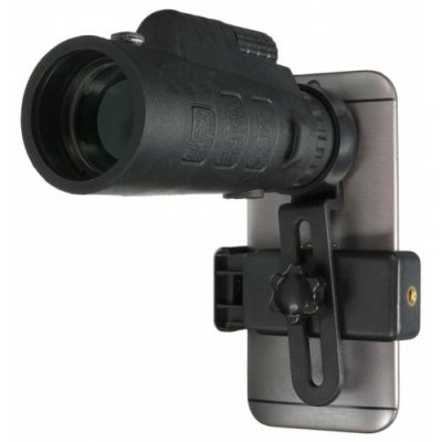 35 x 50 Zoom HD Phone Telescope - BLACK