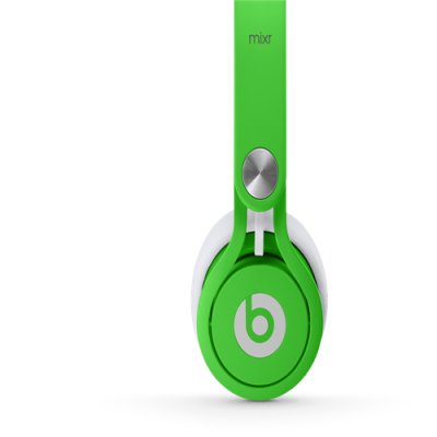 Beats By Dr Dre Mixr Over-Ear Neon Green Headphones