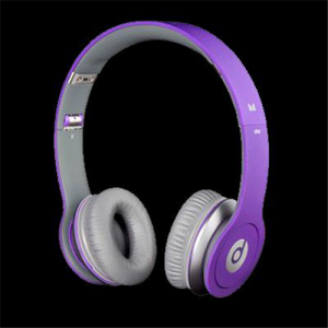 Beats By Dr Dre Just Beats Solo On Ear Purple Headphones