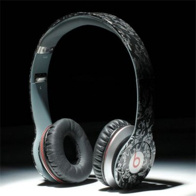 Beats By Dr Dre Solo HD High Performance Headphones Black Pattern