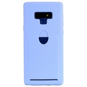 Q-Card Case Phone Case for Samsung Note 9 - LAVENDER BLUE