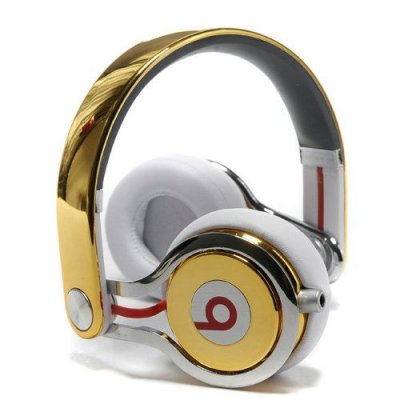 Beats By Dr Dre Mixr High Performance Headphones Gold