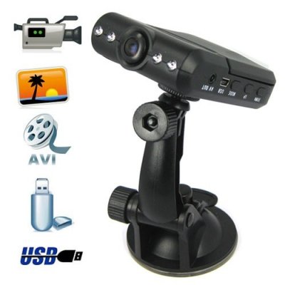HD 720p Portable DVR with 2.5 inch TFT LCD Screen