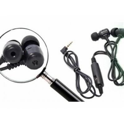 Headphones w/ Hidden Camera