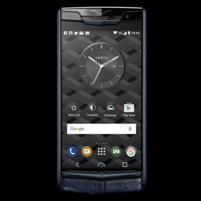 Vertu Signature Touch Pure Navy Alligator Clone android 12.0 Snapdragon 821 4G LTE luxury Phone
