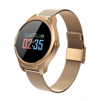 B35 Smart Color Screen Watch Sleep Waterproof Information Reminder Bracelet - GOLDEN BROWN