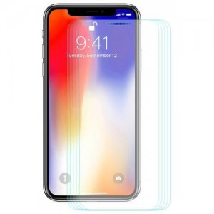 Hat - Prince 0.26mm 9H 2.5D Arc Tempered Glass Full Screen Protector for 6.1 inch iPhone XR 5pcs - TRANSPARENT