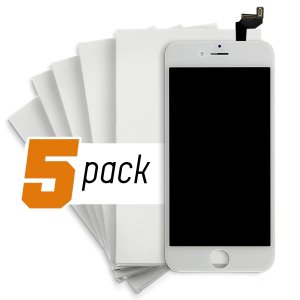 iPhone 12 Pro LCD Screen and Digitizer - White (Aftermarket) (5-Pack)