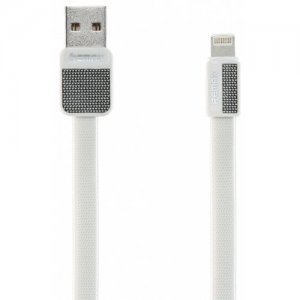 Remax RC - 044i Platinum 8 Pin USB Charger Data Cable - WHITE