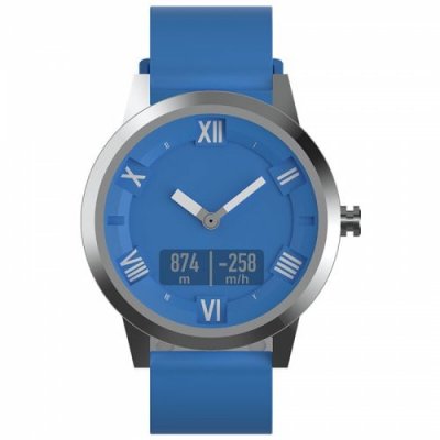 Lenovo Watch X Plus Double Layers Silicone Smart Watch Sports Version - SILK BLUE