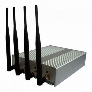 4 Antenna Cell Phone Signal Blocker with Remote Control