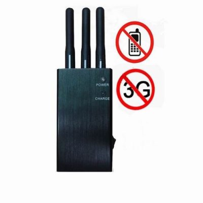 5-Band Portable 3G Cell Phone Signal Jammer