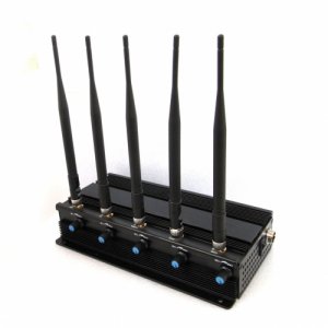 7W Powerful All Wireless Bug Camera Jammer & WiFi GPS Blocker