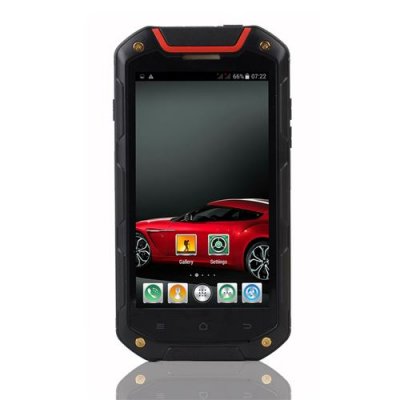 iMAN i5800 Smartphone 4.5'' HD Screen MTK6582 Quad Core Android 11.0 1G/8GB IP67 Waterproof - Black