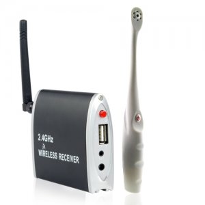 2.4GHz Wireless Toothbrush Camera with USB connection Support AV Output